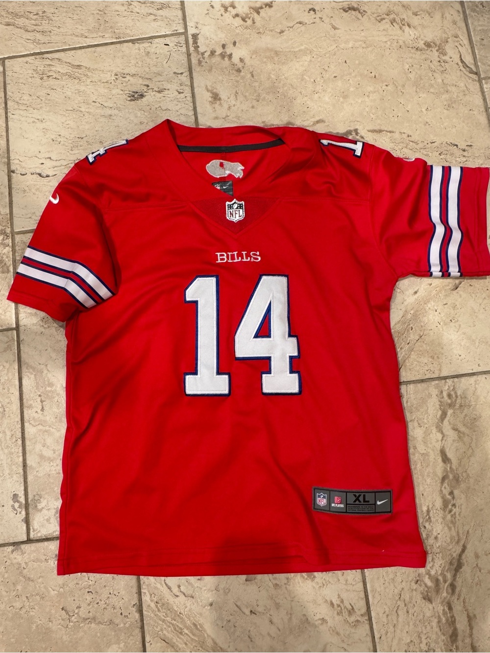 Nike Kids Buffalo Bills #14 Red Diggs Football Jersey